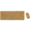 Клавиатура + мышь Konoos 001-Bambook