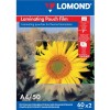 Пленка для ламинирования LOMOND A4 (216 x 303 мм) 60 мкм глянцевая, 50 пакетов