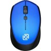 Мышь Oklick 488MW (черный/синий)