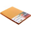 Обложки для переплета пластиковые StarBind А4, желтые прозрачные, 200 мкм, 100 шт./уп