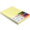 Обложки для переплета картонные StarBind А4, тесненные «под кожу», желтые, 230 гр./м2, 100 шт./уп
