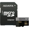 Карта памяти ADATA microSDHC UHS-I U3 Class 10 16GB [AUSDX16GUICL10-RA1]