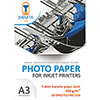Термотрансферная бумага PAPYRUS серия T-SHIRT TRANSFER PAPER DARK, A3, 300 г/м2, 10 листов, односторонняя, для струйной печати (BN05528)