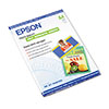 Самоклеящаяся бумага EPSON (C13S041106) A4, 1 дел, матовая, 50 листов