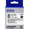 Картридж Epson LK-2TBN, Clear, прозрачный/черный, 6/9, (C53S652004) для LabelWorks
