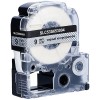 Картридж Epson LK-3TBN, Clear, прозрачный/черный, 9/9, (C53S653004) для LabelWorks (СОВМЕСТИМЫЙ)