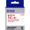 Картридж Epson LK-4WRN, Standart, белый/красный, 12/9, (C53S654011) для LabelWorks