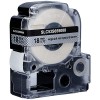 Картридж Epson LK-5TBN, Clear, прозрачный/черный, 18/9, (C53S655008) для LabelWorks (СОВМЕСТИМЫЙ)