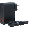 Сетевое зарядное Baseus 3-Port GaN5 Pro 140W Charger CCGAN140CE (черный)