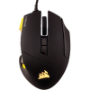 Игровая мышь Corsair Scimitar Pro RGB (черный/желтый)