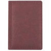 Ежедневник недатированный «Бургундия», 100 x 150 мм, 160 листов, бордовый
