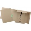 Папка картонная на завязках «Дело», А4, плотность 620 г/м², ширина корешка 150 мм, серая
