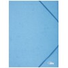 Папка картонная на резинке Forpus, плотность картона 400 г/м², синяя