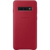 Чехол для телефона Samsung Leather Cover для Samsung Galaxy S10 (красный)
