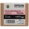 Картридж EPSON T8506 (C13T850600) светло-пурпурный