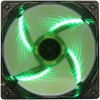 Вентилятор для корпуса GameMax WindForce 4x Green LED (120 мм) [GMX-WF12G]