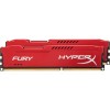 Оперативная память HyperX Fury Red 2x4GB KIT DDR3 PC3-10600 HX313C9FRK2/8