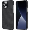 Чехол для телефона Pitaka MagEZ Case 2 для iPhone 13 Pro (twill, черный/серый)