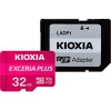 Карта памяти Kioxia Exceria Plus microSDHC LMPL1M032GG2 32GB (с адаптером)
