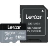Карта памяти Lexar microSDXC LMS1066512G-BNANG 512GB (с адаптером)