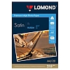Фотобумага Lomond (1101308) A4 215 г/м2 сатин тепло-белая, двухсторонняя, 20 листов
