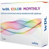 Контактные линзы WDL Color Monthly BC lime -2 дптр 8.6 мм (1 шт)