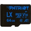 Карта памяти Patriot microSDXC LX Series PSF64GLX11MCX 64GB