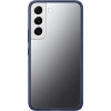Чехол для телефона Samsung Frame Cover для S22 (прозрачный с темно-синей рамкой)