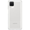 Чехол для телефона Samsung Silicone Cover для Galaxy A12 (белый)