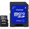 Карта памяти Toshiba microSDHC (Class 4) 16GB + адаптер [SD-C16GJ(6A]