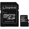Карта памяти Kingston microSDHC (Class 10) U1 16GB + адаптер [SDCIT/16GB]