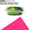 Самоклеящаяся бумага UPM Raflatac Fluor Pink, 500мм x 700мм, 80 г/м2, розовая (pink) флуоресцентная, односторонняя, для лазерной и офсетной печати, (M23376)