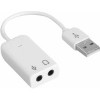 USB аудиоадаптер USBTOP USB2.0 3D 2.1/7.1 (с кабелем)