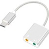 USB аудиоадаптер USBTOP USB3.1 Type-C Hi-Fi 3D 2.1/7.1 (серебристый)