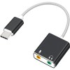 USB аудиоадаптер USBTOP USB3.1 Type-C Hi-Fi 3D 2.1/7.1 (черный)